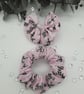 Scottie dog, pink clip on bow and scrunchie hair set.  - Image 5