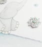 Personalised Christmas Snowflake 'Ellie' Card - Image 4