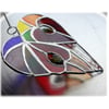 Heart of Hearts Suncatcher Rainbow Stained Glass 038