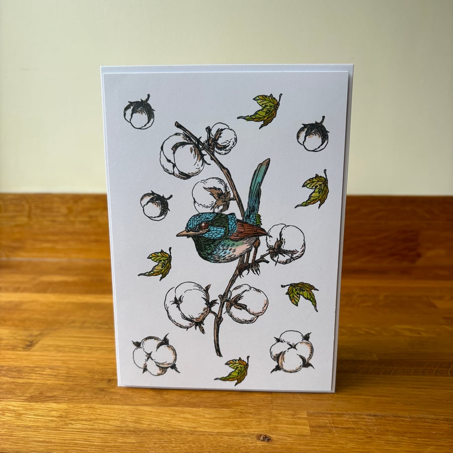 Cotton Bird The Joy of Nature.