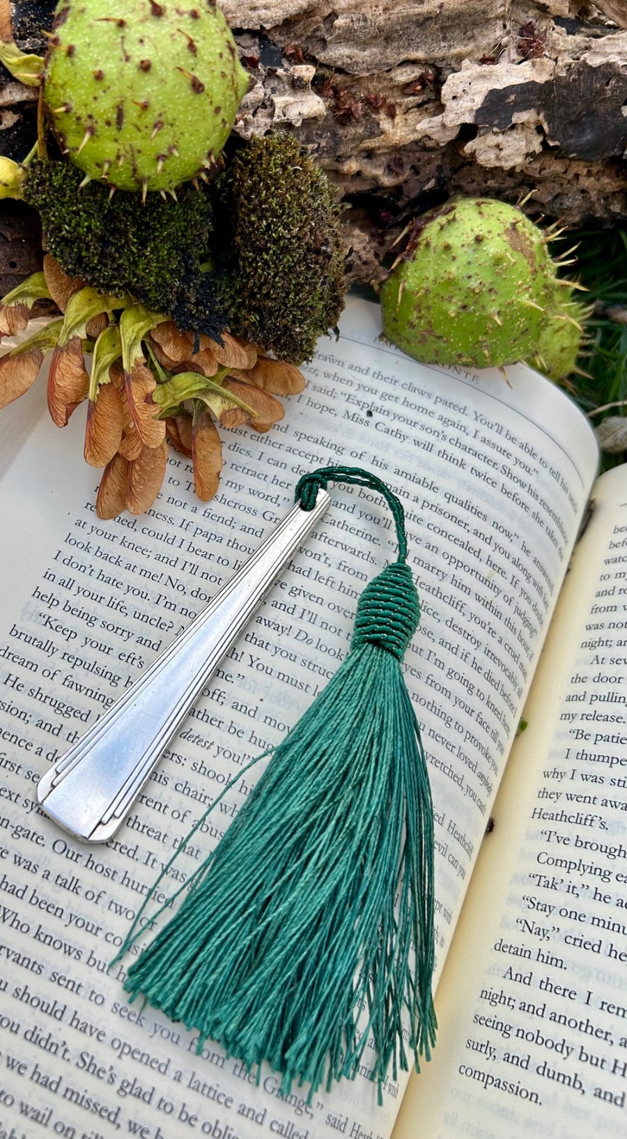 Silver-plated Bookmark