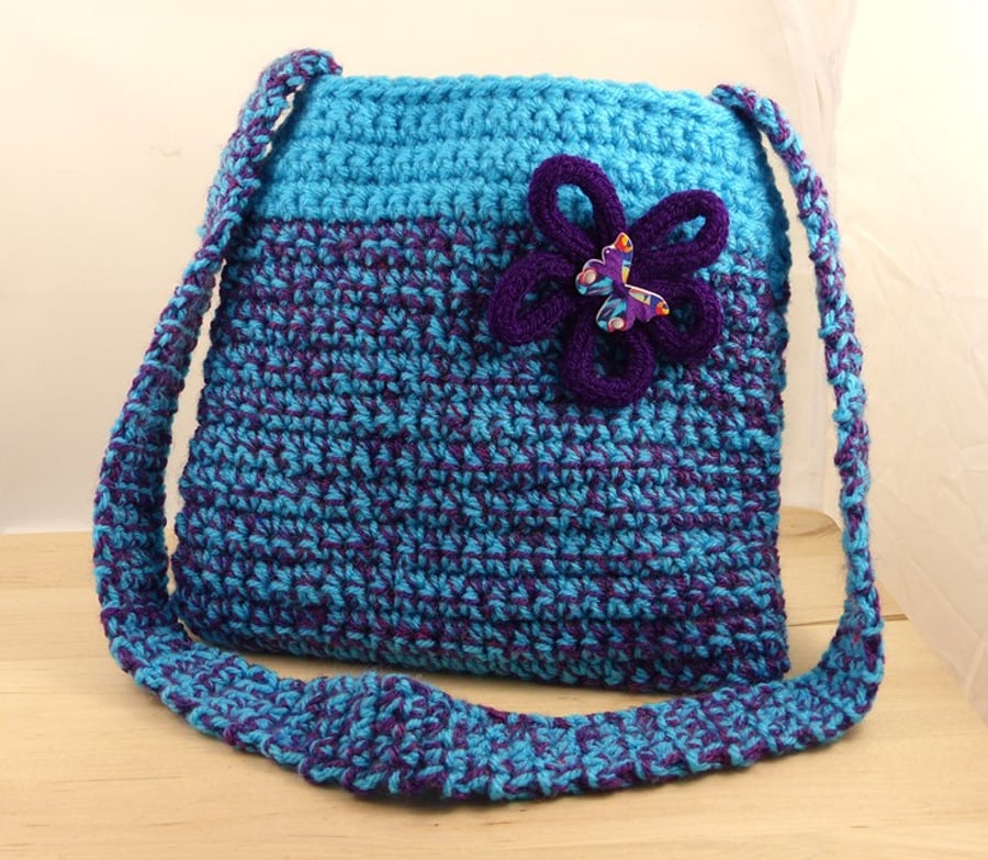 Childs Crocheted Bag