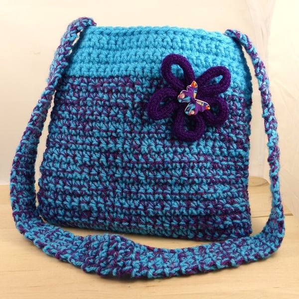 Childs Crocheted Bag