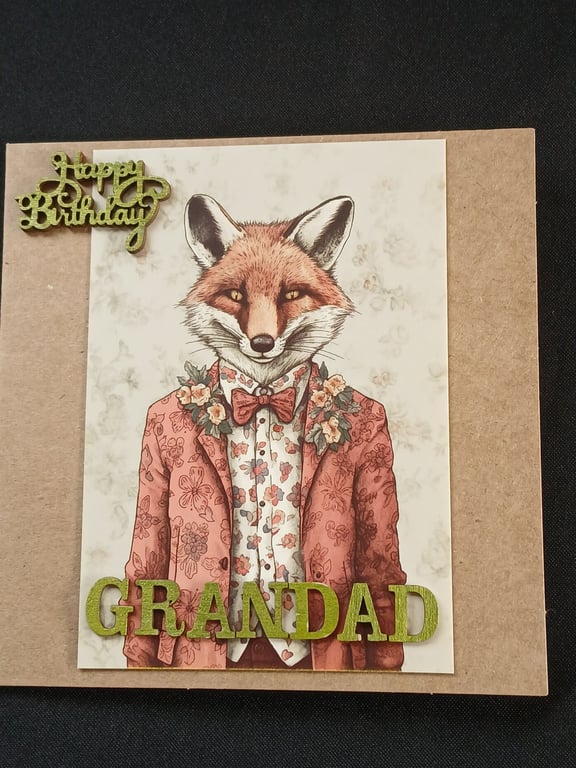 Grandad, birthday card