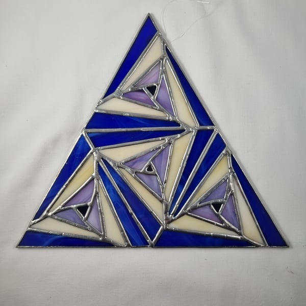 499 Triangle - handmade hanging decoration