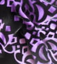LIMITED EDITION SILK VISCOSE DEVORE VELVET SCARF - Image 6