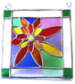 Flower Show Stained Glass Suncatcher Handmade  - Image 6