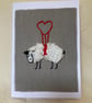 Flying sheep card - Image 1