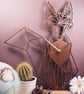 Geometric Fox Clock - Image 2