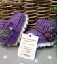 Designer Merino Wool Baby Girls 'Jeager' Booties  0- 3 months size - Image 4