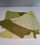 Long crocheted scarf with sawtooth edge detail - Image 3
