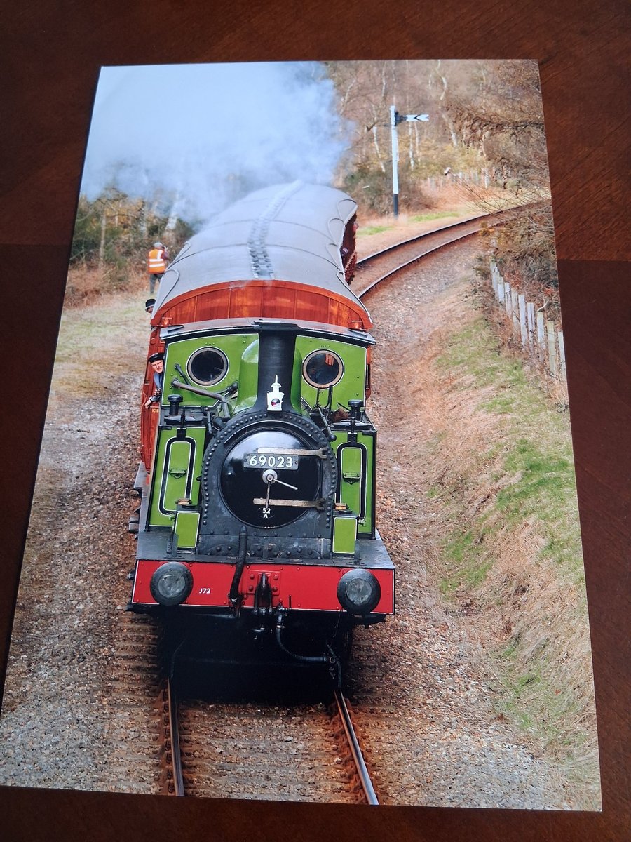 TRAIN PHOTO 12 X 8