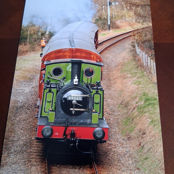 TRAIN PHOTO 12 X 8