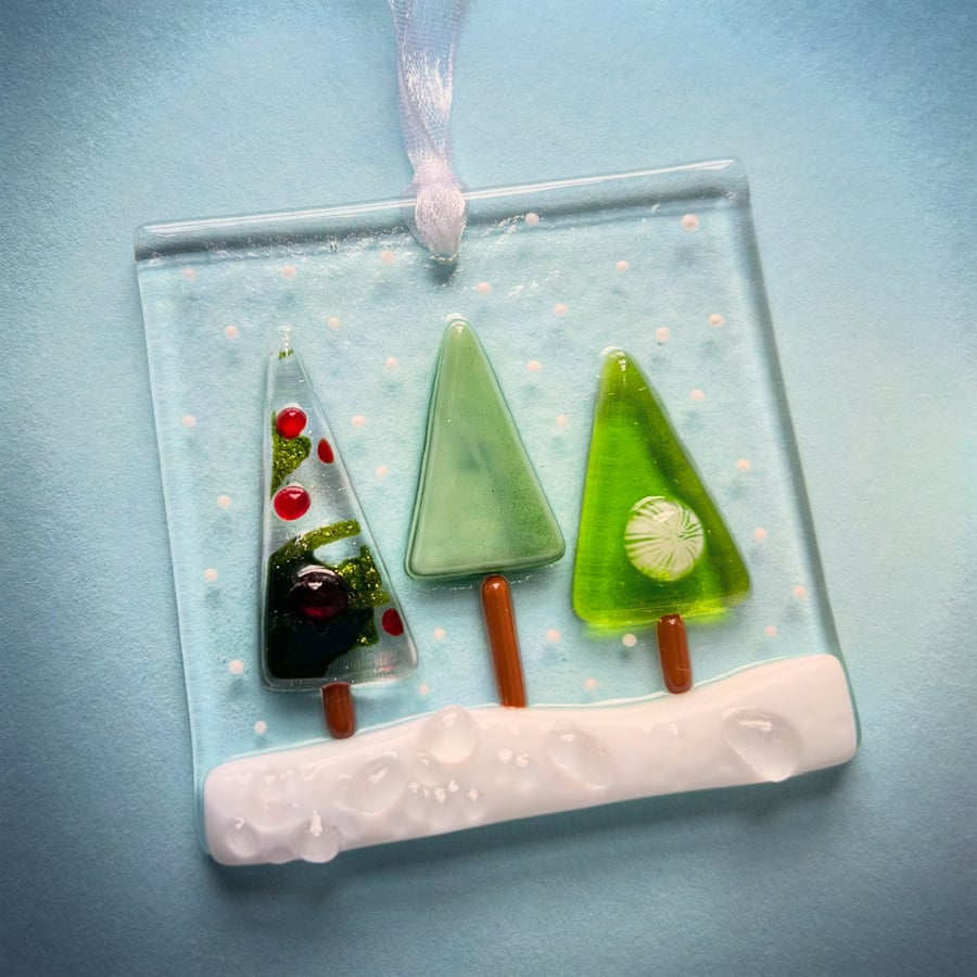 Snow Scene Christmas decoration