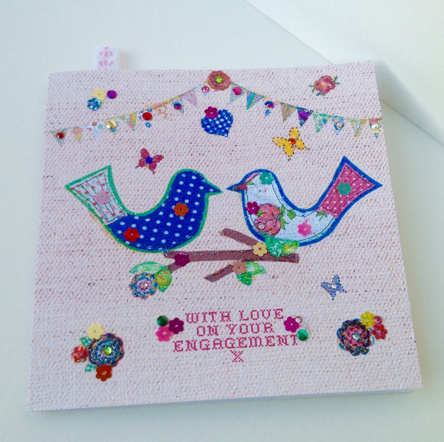 Engagement Card,Greeting Card,Handmade,Can Be Personalised