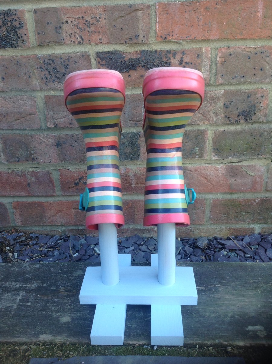 Children's small Welly rack boot stand