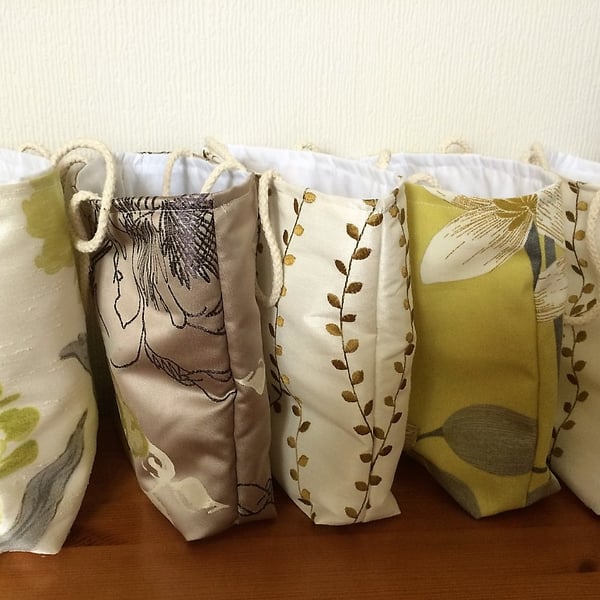 Fabric gift bags 