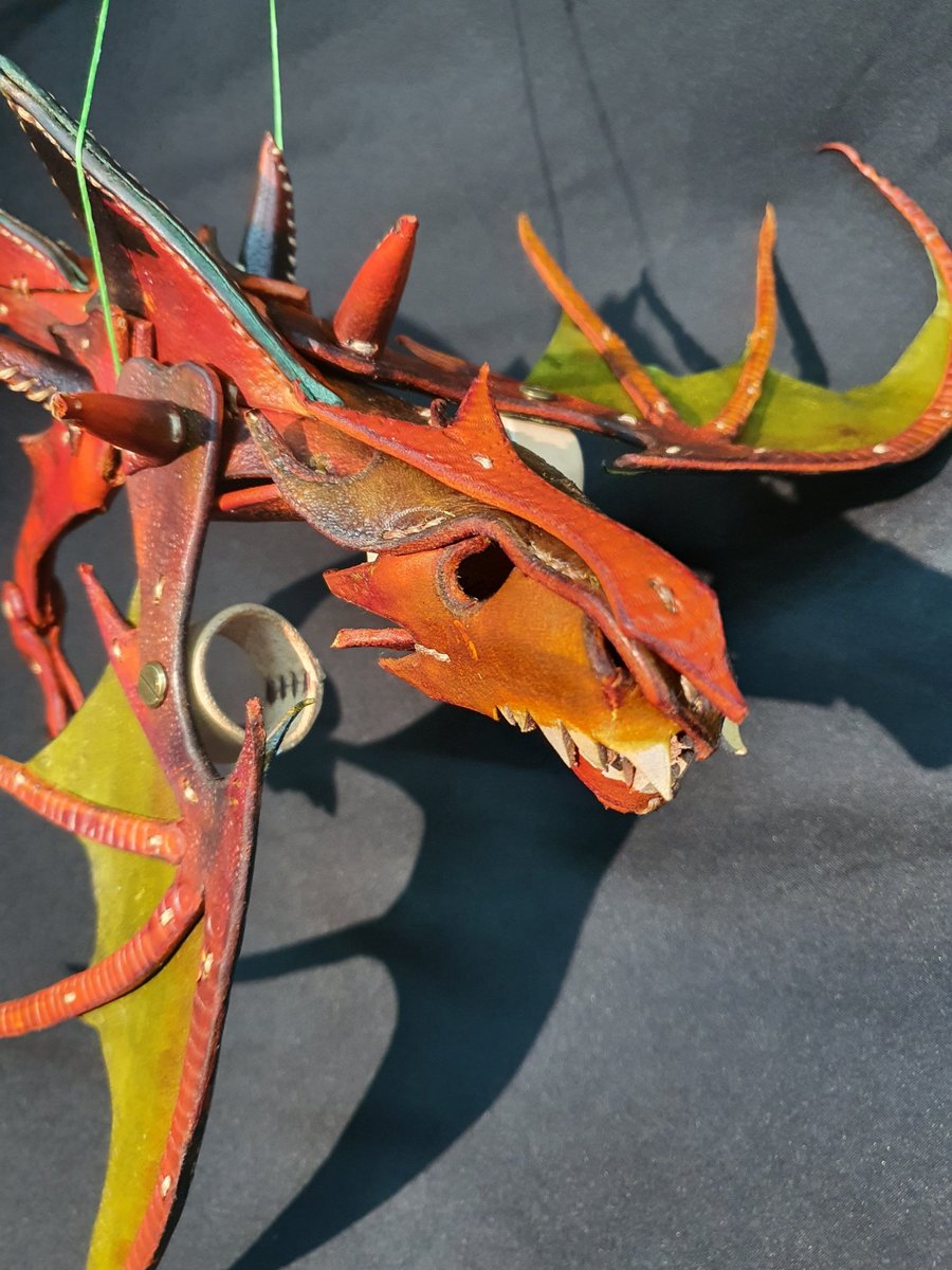 Luga the Wyvern puppet