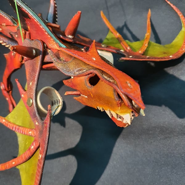 Luga the Wyvern puppet