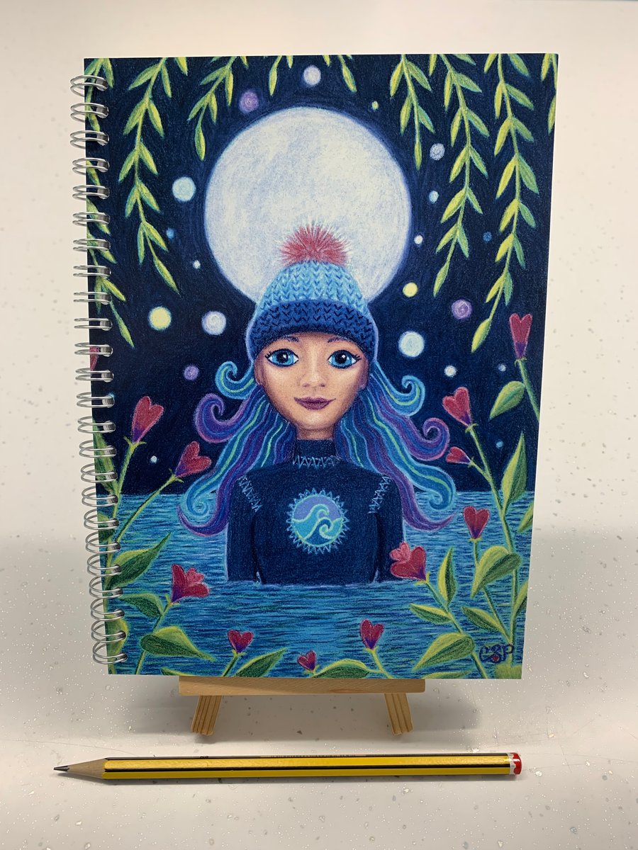 'Wild Moon Maiden' Notebook.