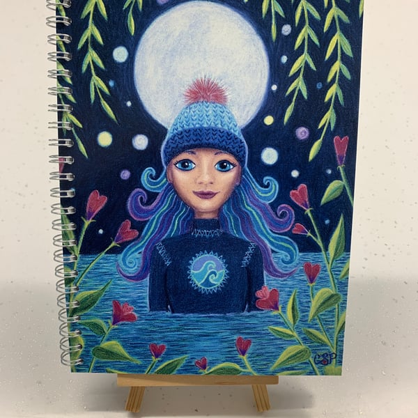 'Wild Moon Maiden' Notebook.