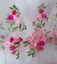 Mini Rose - Floral Embroidered Wedding Veil,  - Image 3