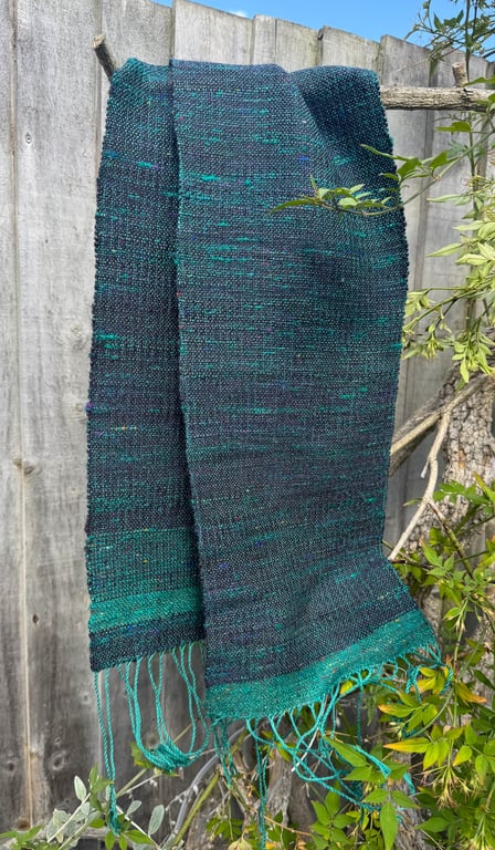 Emerald midnight scarf