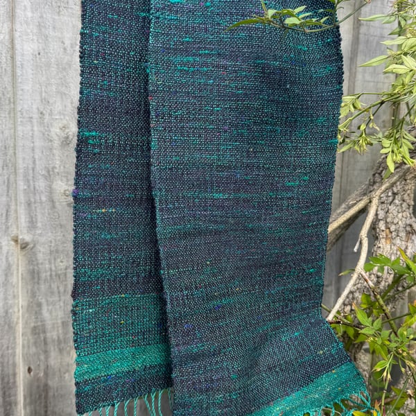 Emerald midnight scarf