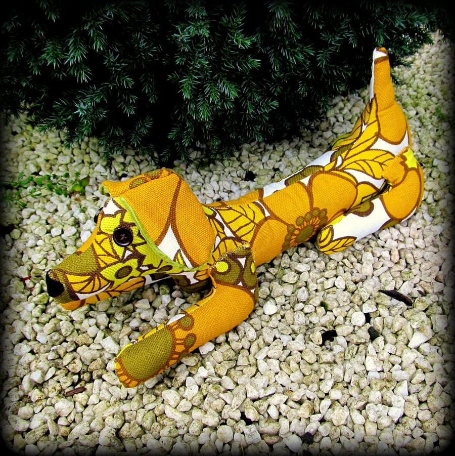 Dog doorstop,  Marigold.