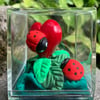 Love Bugs Cute Ladybird Mini Sculpture