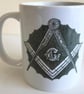 Square & Compasses - Masonic - 11oz Ceramic Mug - Image 3