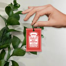 Dad, You're The World's Best Farter Keyring, Motel Keyring, Father's Day Gifts