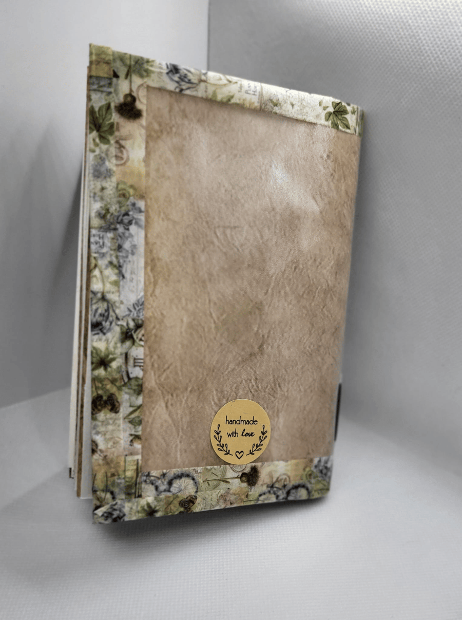Handmade Softcover Mini Scrapbook