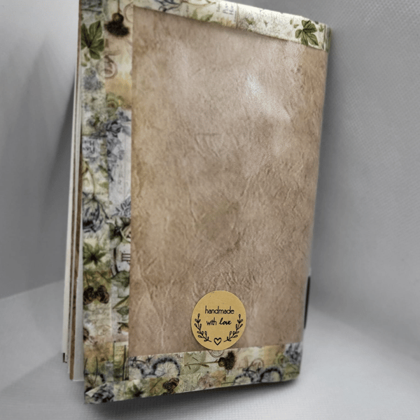 Handmade Softcover Mini Scrapbook
