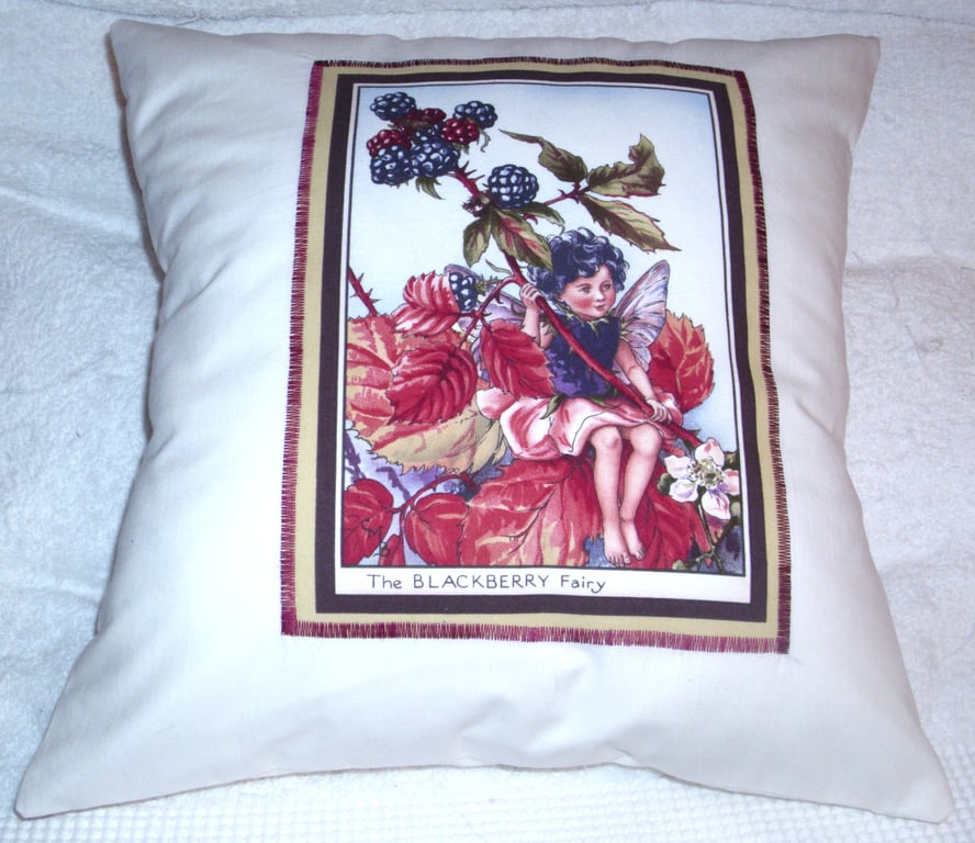 the Blackberry Fairy Cushion