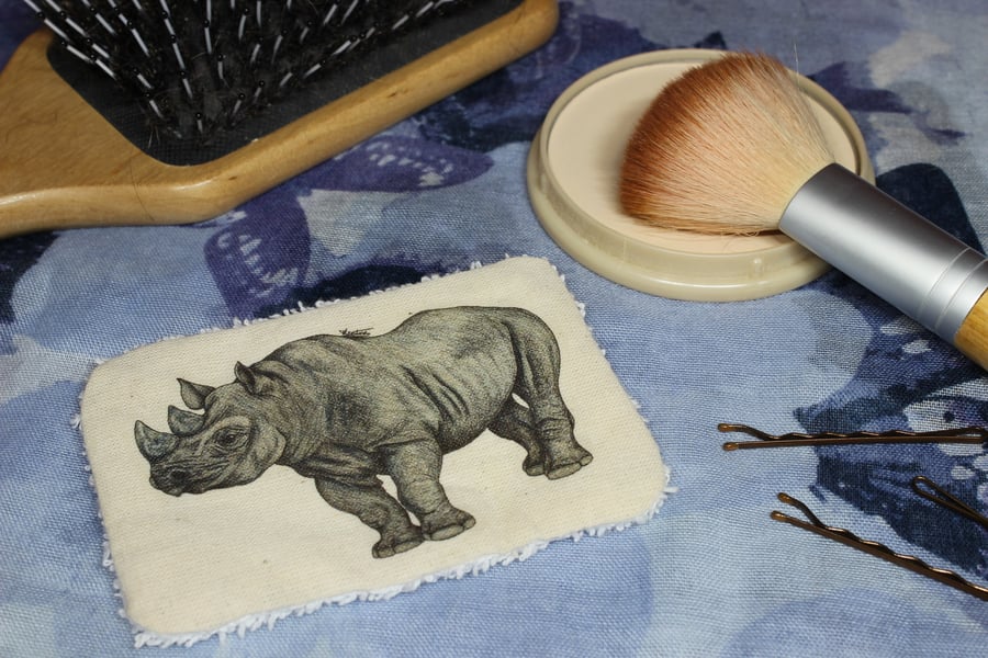 SALE ITEM - Rhino Washable & Reusable Eco Fabric Animal Face Wipe 