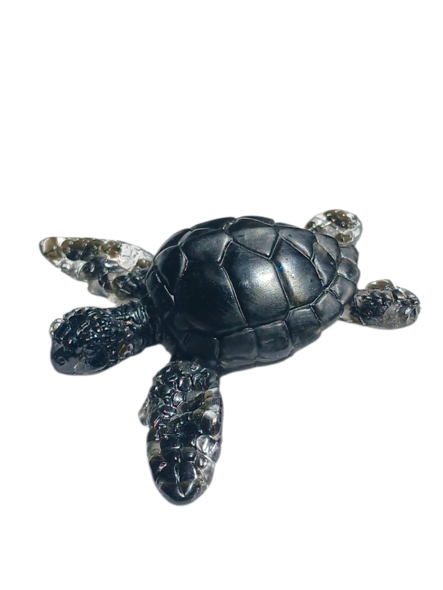 Obsidian Sea Turtle of Shadow & Tide 