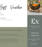 Aquila Crafts Gift Voucher - Image 1