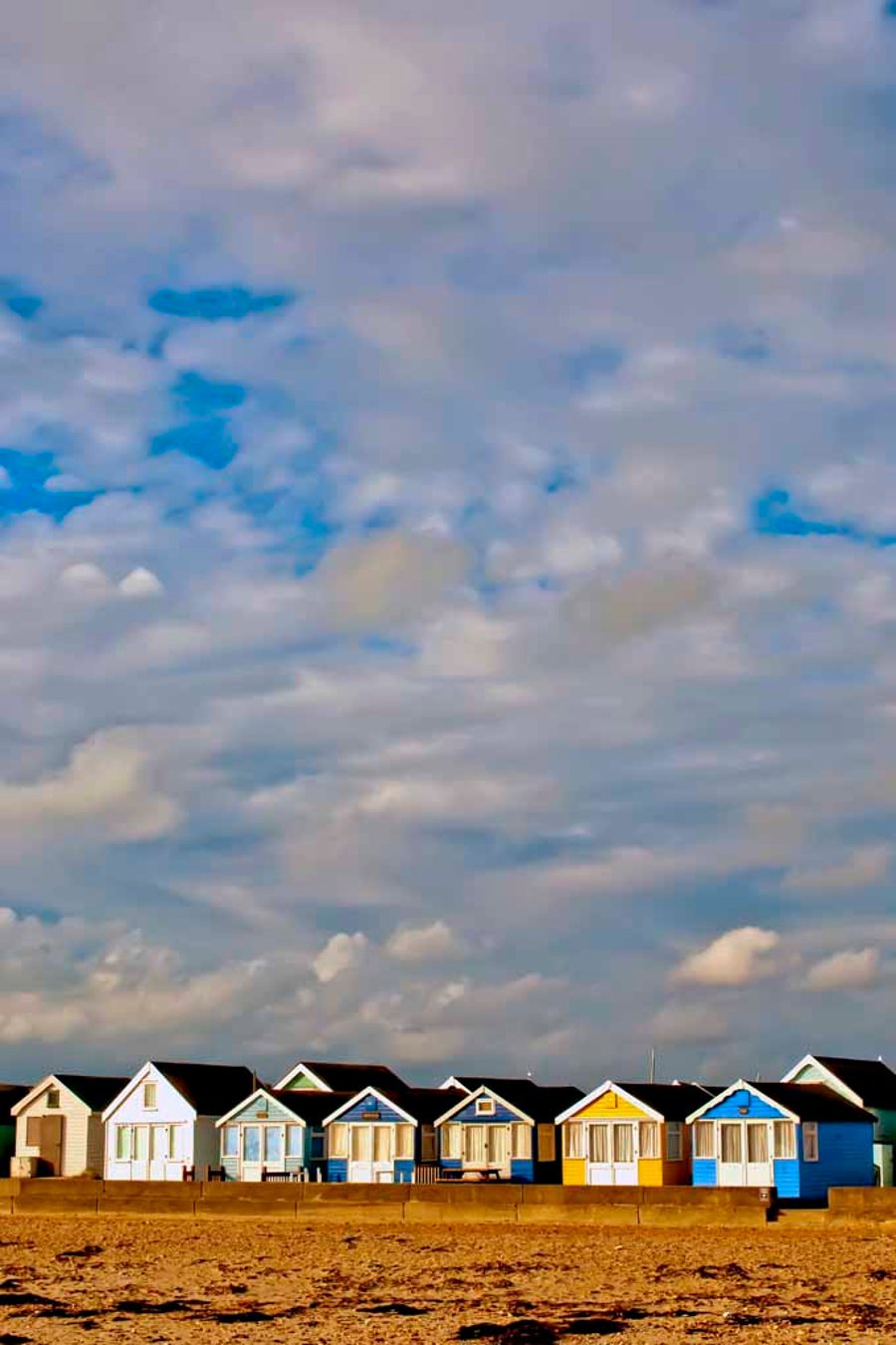 Beach Huts Hengistbury Head Dorset UK Photograph Print