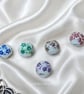Beaded Keychain with Charm - Image 2