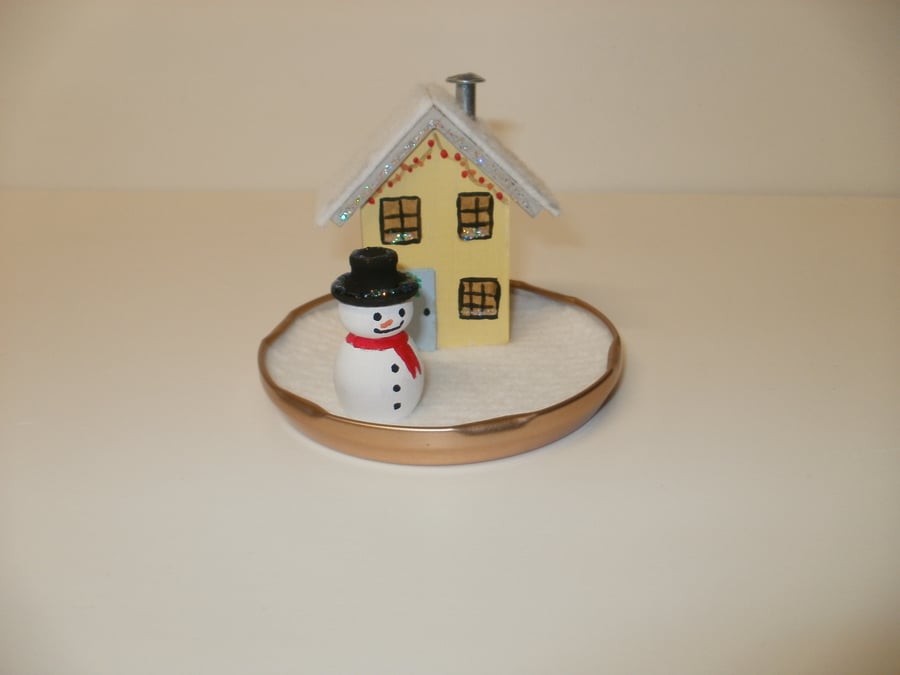 christmas driftwood house 