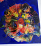 (14) An acrylic offering, Dandelions perhaps? - Image 3