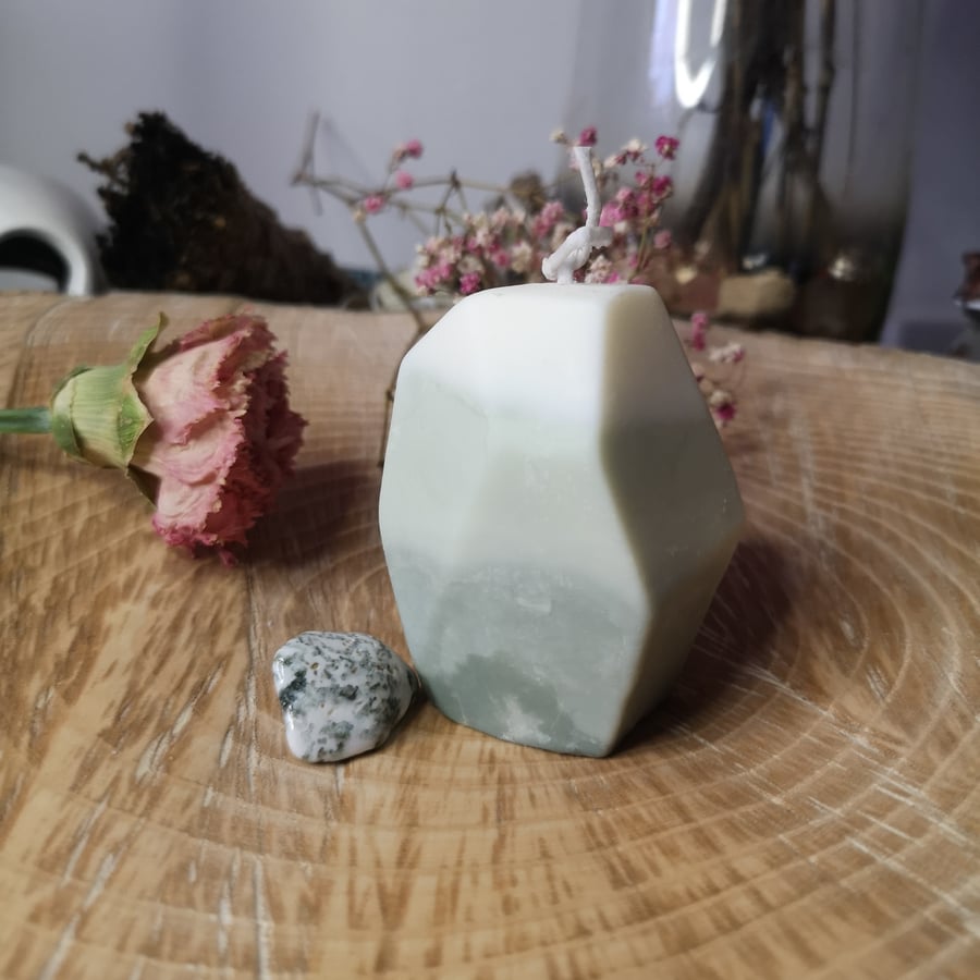 Mystery Crystal Candle - Includes Full Size Tumble