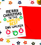 Christmas Card to the World's Best Dog Walker, From the Dog, Pet (and Family) - Image 3