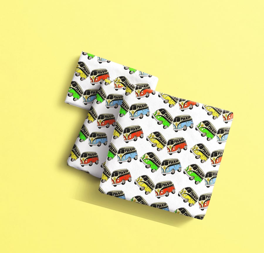 Camper van wrapping paper