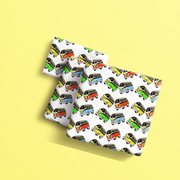 Camper van wrapping paper