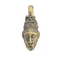 Igbo-Ukwu mask pendant, nigerian bronze head, african jewellery, tribal art  - Image 2