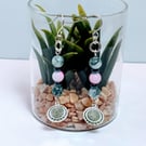 Dangle Bead Earrings.