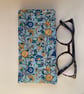 Liberty Merchants Tree Design Quilted Fabric Glasses Case