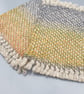 'Horizons'   - a pair of hand woven coasters - Image 2